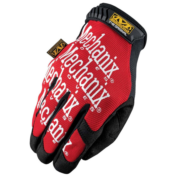 Mechanix Original Work Glove, Red, Size 2XL