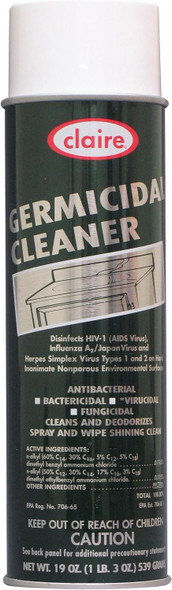 Claire CL873 Germicidal Cleaner and Disinfectant, 19 oz net wt. 1 Can