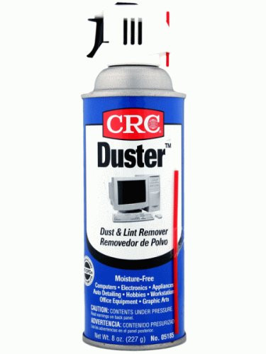 CRC Duster Moisture-Free Dust & Lint Remover 05185