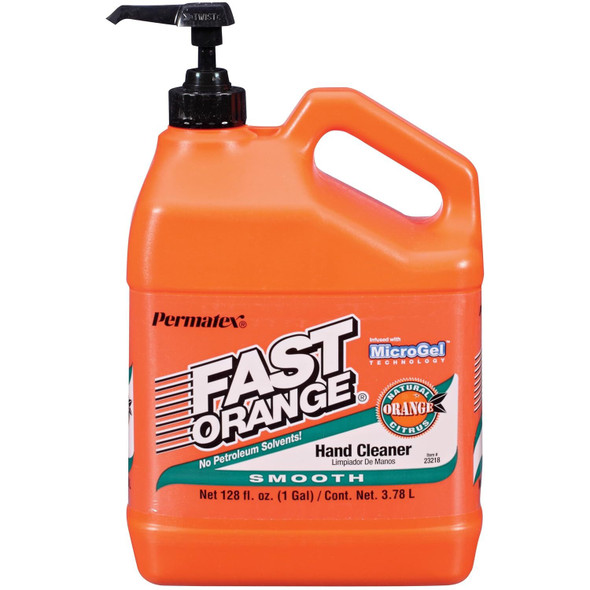 Fast Orange Smooth Hand Cleaner W/Pump 1 Gl
