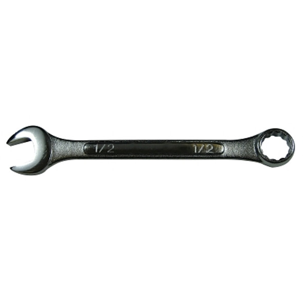 Combination Wrench, 7/16 in Opening, 8-1/2 in OAL, 12-Point, Nickel Chrome Plated Finish Combination Wrench, 7/16 in Opening, 8-1/2 in OAL, 12-Point, Nickel Chrome Plated Finish