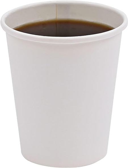Disposable Hot Cup, 8 oz, White, PK1000 Disposable Hot Cup, 8 oz, White, PK1000