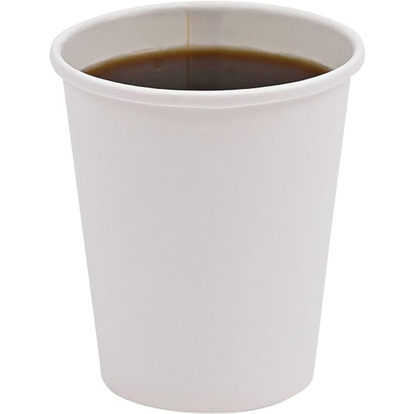 Disposable Hot Cup, 8 oz, White, PK1000 BWKWHT8HCUP SM-BWKWHT8HCUPCSM