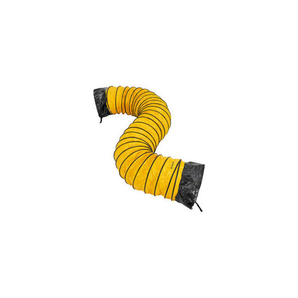 Global Industrial Indoor/Outdoor Flexible Duct 20""Dia. x 16'L Yellow