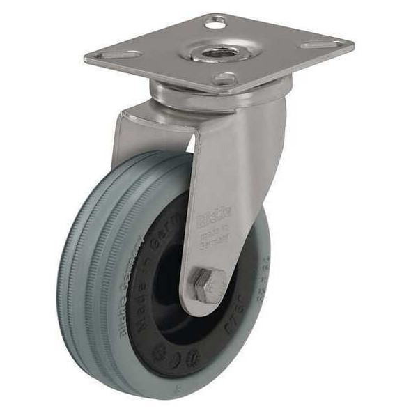 Manufacturer Varies Swivel Plate Caster,Rubber,2 in.,110 lb.,A LPXA-VPA 50G