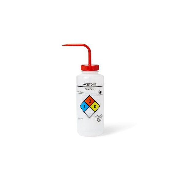 Manufacturer Varies Wash Bottle,Plastic,Colorless,PK4 UN370071