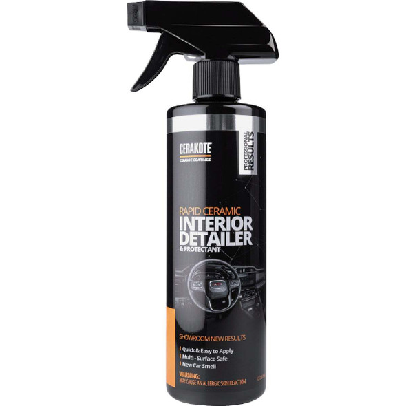 Cerakote 12 Oz. Rapid Ceramic Interior Detailer and Protectant Spray AH-RCINT12