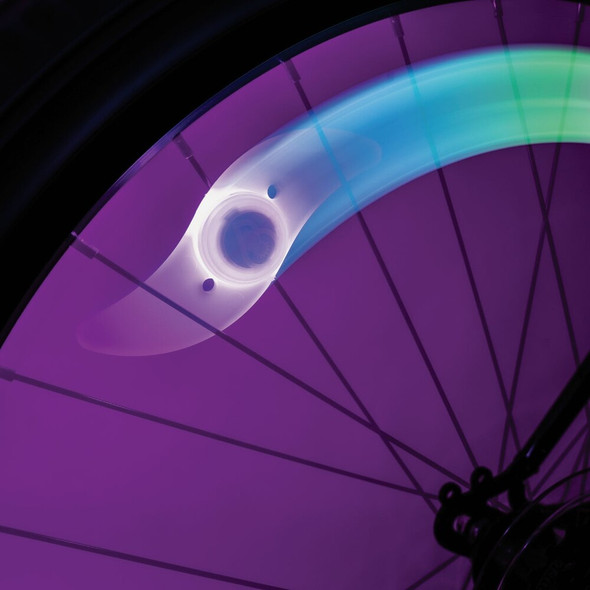 Spokebrightz Color Morphing Clip-On LED Bike Spoke Light I1826 754539