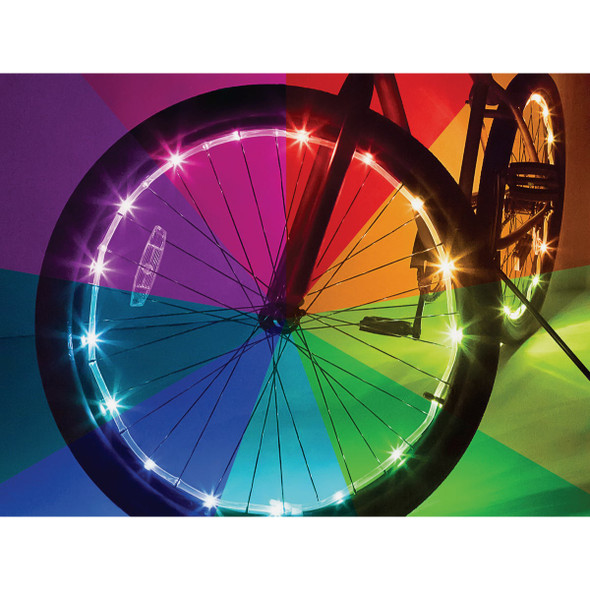Wheel Brightz Color Select LED Bicycle Wheel Light L2281
