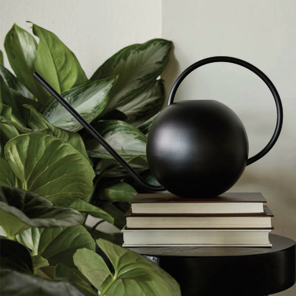 Bloem Fresca 84 Oz. Black Watering Can Bloem Fresca 84 Oz. Black Watering Can