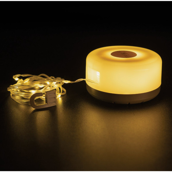 Brightz Hangable Rechargeable Warm White LED Reel Lantern String Light A5558 735203