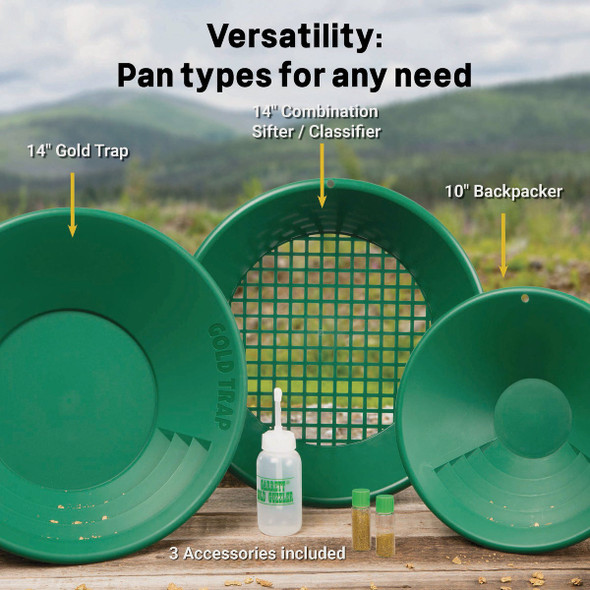 Garrett Gold Pan Kit with Gold Trap 1651310 999968