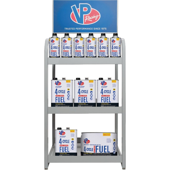 VP Racing Fuels 3-Tier Metal Display Rack (Display Only) 8184 743014