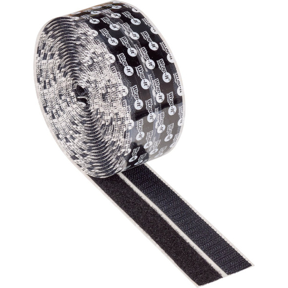 Wrap-It Storage Stick 'Em 3/4 In. x 15 Ft. Black Hook & Loop Roll 400-AR-15BL