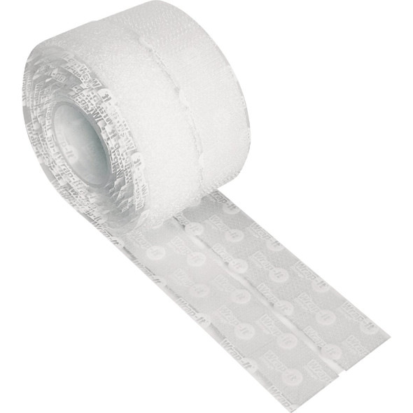 Wrap-It Storage Stick 'Em 3/4 In. x 5 Ft. White Hook & Loop Roll 400-AR-5WH