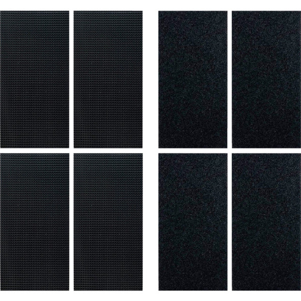Wrap-It Storage 4ct Ind St Blk H&l Strip 404-IS-4BL