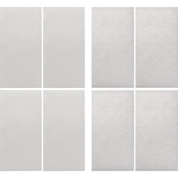 Wrap-It Storage 4ct Ind St Wht H&l Strip 404-IS-4WH