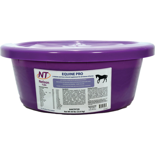 Nelson Tubs Equine Pro 50 Lb. Horse Feed Supplement 64479729