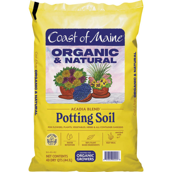 Coast of Maine Acadia Blend 40 Qt. Organic & Natural Potting Soil AC3501
