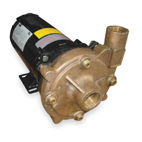 Dayton Bronze 1-1/2 HP Centrifugal Pump 208-230/460V 2ZXA4