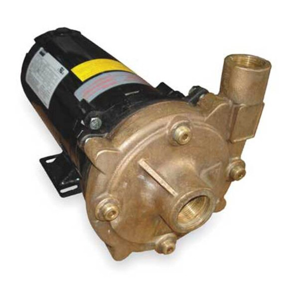Dayton Bronze 1-1/2 HP Centrifugal Pump 208-230/460V 2ZXA4