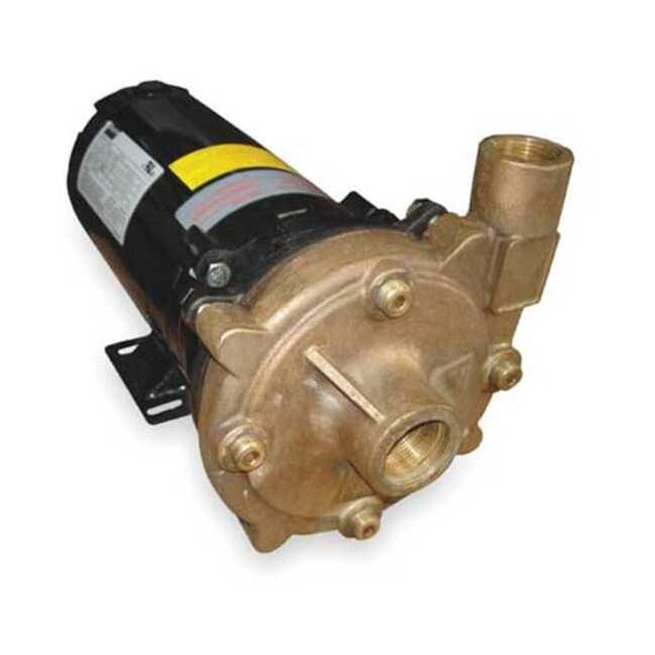 Dayton Bronze 1-1/2 HP Centrifugal Pump 208-230/460V 2ZXA4