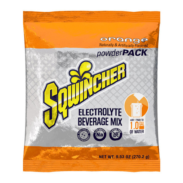 Sqwincher® Regular Powder Packs, 9.53 oz Packs, 1 gal Yield