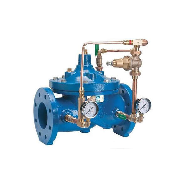 Wilkins Auto Control Valve,4 in. Pipe,Flanged 4-ZW209