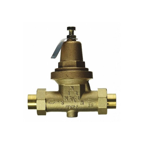 Wilkins Valve,3/4" Pipe Size,Bronze,6"L,Standard 34-70XLDUC