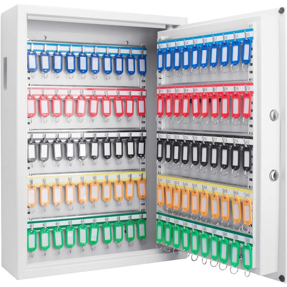 Barska Key Cabinet,100 Keys,Digital,Steel,Wall AX13262