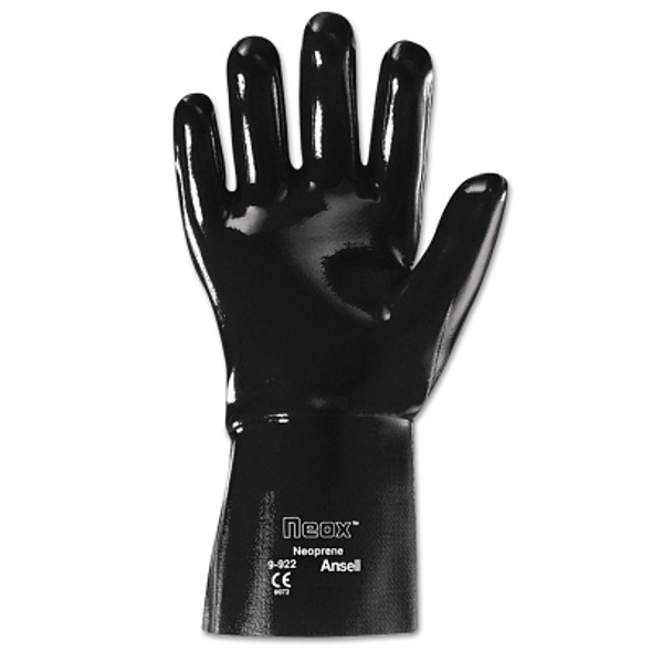 Neox Neoprene Gloves, Black, Smooth, Size 10