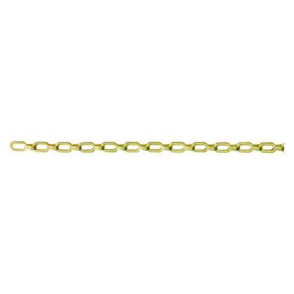 Peerless Chain Plumber Chain,Brass,100 ft L,23 lb 7652012 Peerless Chain Plumber Chain,Brass,100 ft L,23 lb 7652012
