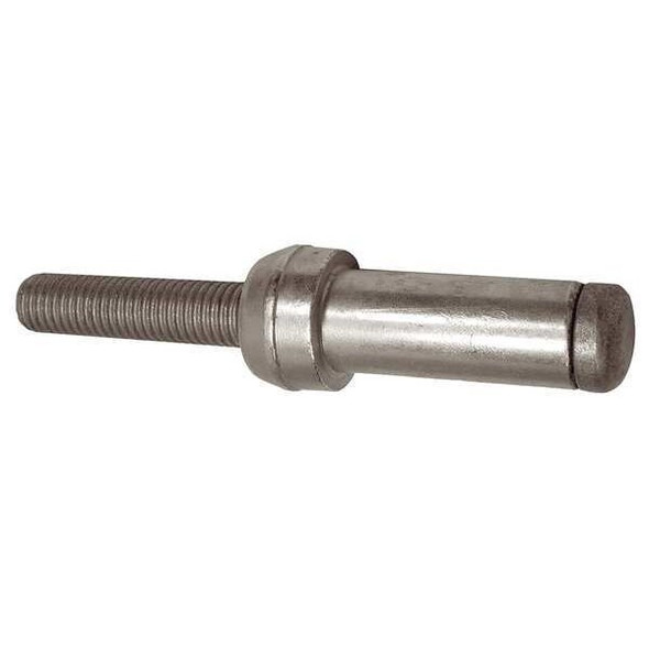 Blind Rivet, Dome Head, 1/4 in Dia., 33/64 in L, Steel Body, 10 PK