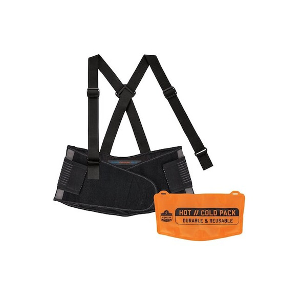Ergodyne L Black Heating/Cooling Back Support 1675
