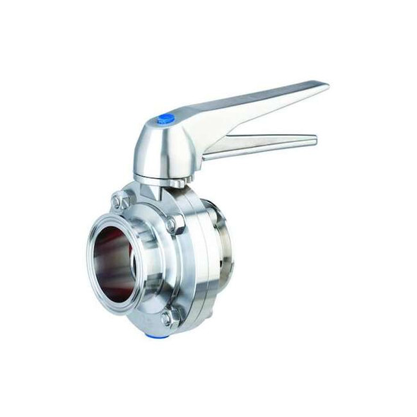 Vne Manual Butterfly Valve,Tube Size 1 1/2 51C1.5ME/STH