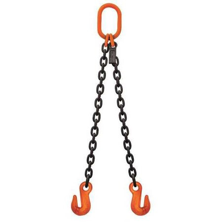 Stren-Flex Chain Sling,3/8in Size,6 ft L,DOG Sling SF1206G10DOG