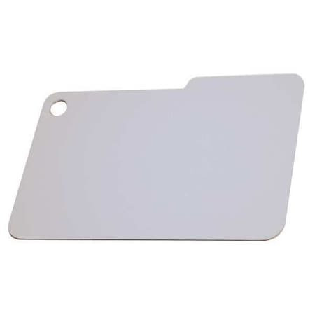 White Acrylic/PVC Sheet Stock 48" L x 24" W x 0.063" Thick