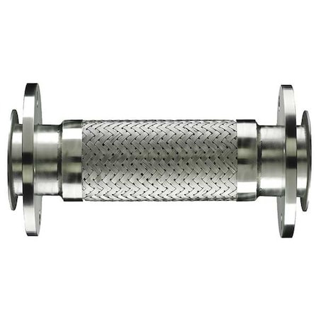 Hose Master 2" Dia x 24" L 316 SS Flexible Metal Hose GZ200FLXFL240