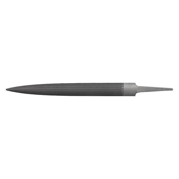 Simonds Half Round File,Swiss,No 0/Dbl.,6inL 84137500
