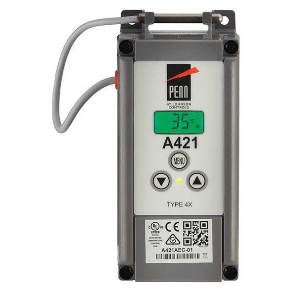 Temperature Control, Close on Rise, Open on Rise, -40 Degrees to 212 Degrees F, SPDT, 24VAC