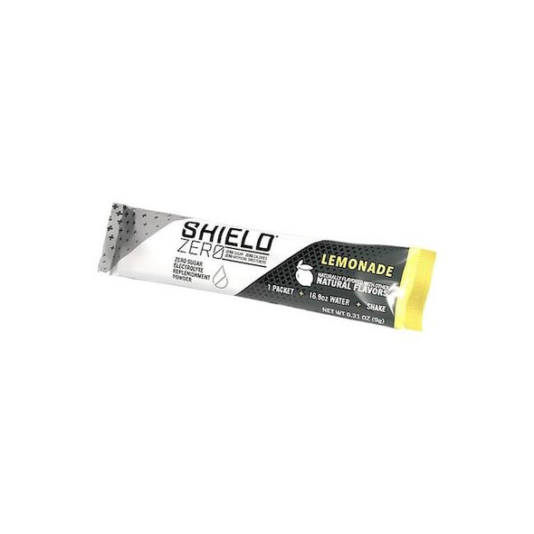 Shield Zero Sports Drink Mix,Lemonade,0.3 oz,16.9 oz Z2-01-01-100-LM