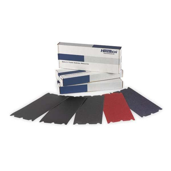 Hiretech Floor Sanding Sheet,L 19 1/2 in,W8 in, 01004