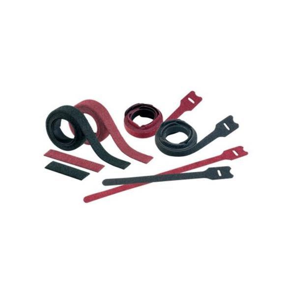 Panduit Cable Tie, 6 in L, 1-1/2 in Max Bundle Dia., Red, Nylon, 50 lb Strength, 10 PK HLSP1.5S-X12