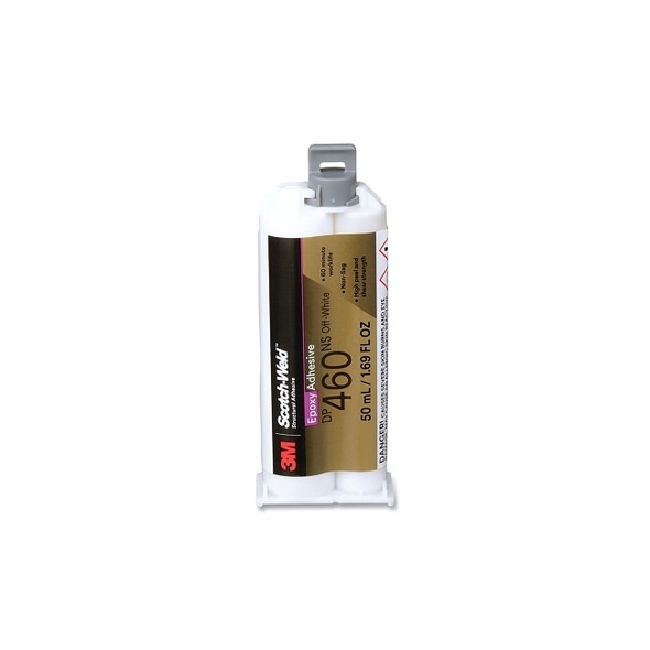 Scotch-Weld™ Epoxy Adhesive, DP460NS, 50 ml, Duo-Pak, Off-White