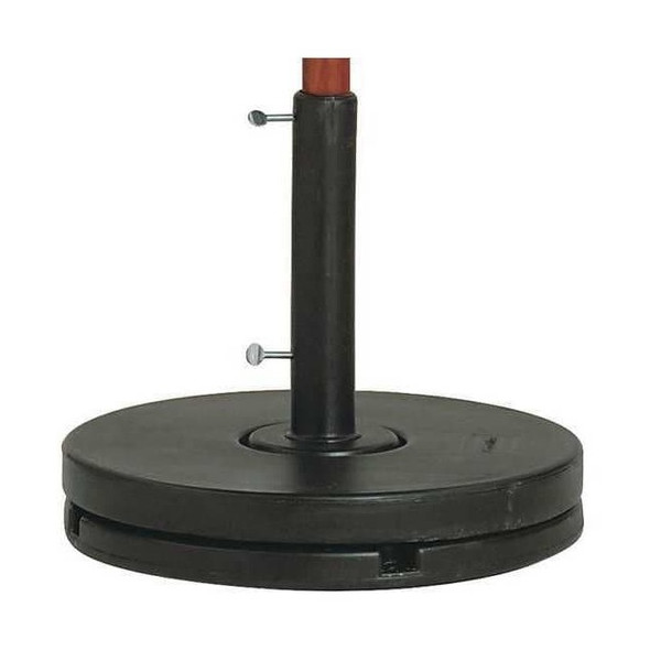 Grosfillex Umbrella Base, 70 lb., Black US607017