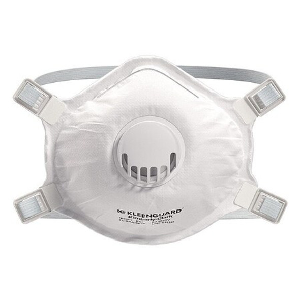 Particulate Respirator, R95, Molded, Adjustable, Metal Nose Clip, Universal