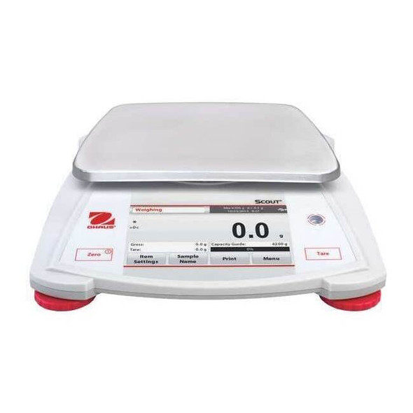 Ohaus Digital Compact Bench Scale 6200g Capacity STX6201