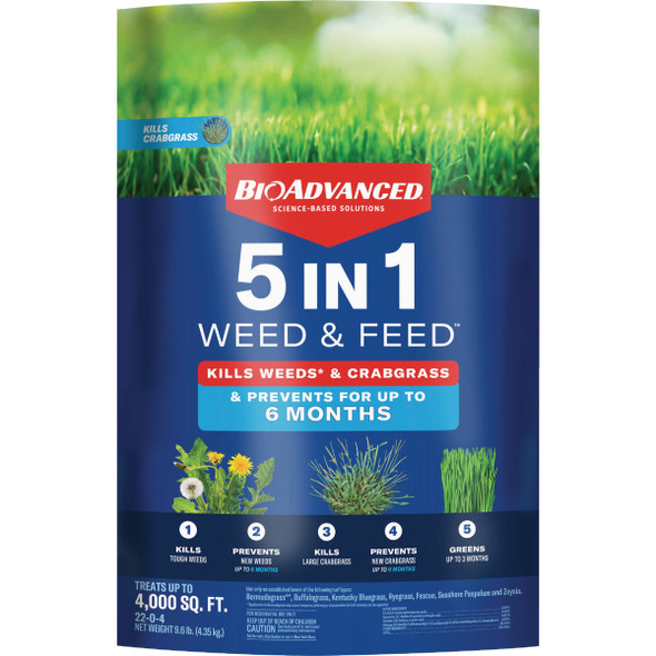 Weed & Feed 9.6# 5n1 Weed&feed 704860Z