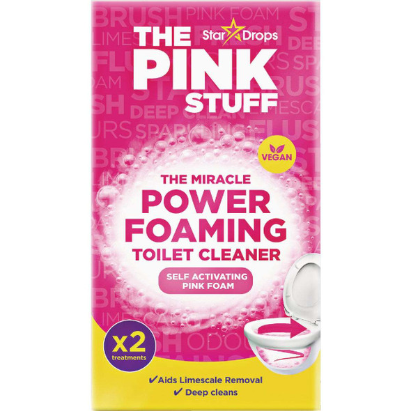 The Pink Stuff Miracle Power Foaming Toilet Cleaner (2-Pk.) 824996