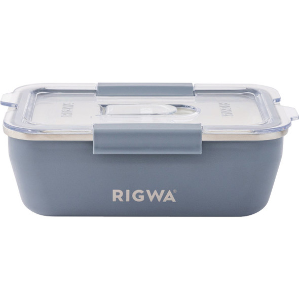 Rigwa Life 8 In. x 5 In. Bento Box Kit, Slate REX85_SLAT